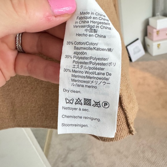 J. Crew Tan Blazer Coat - Picture 6 of 7